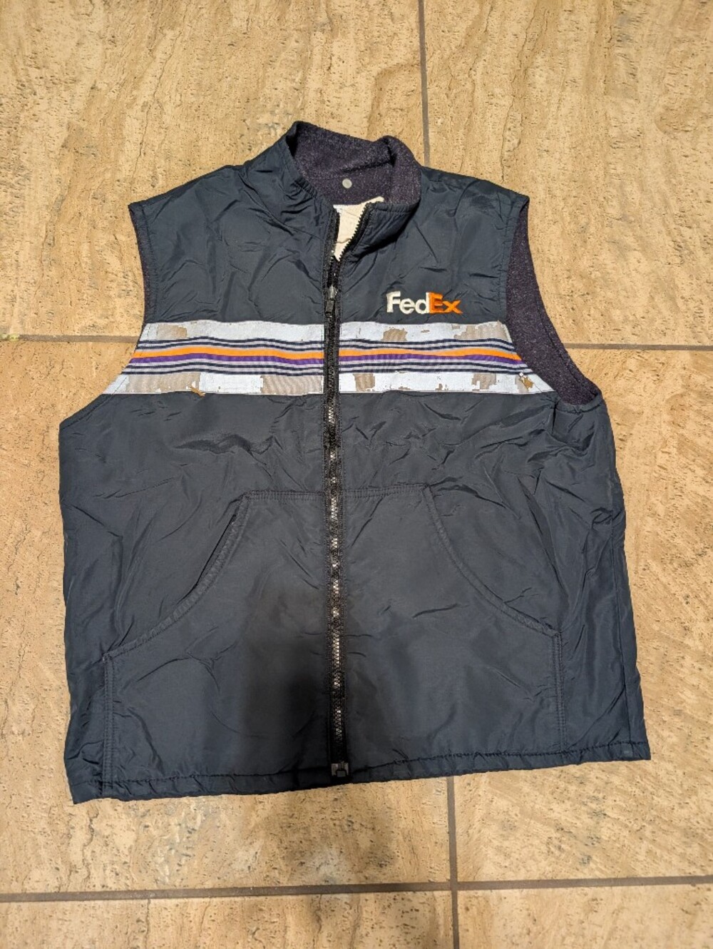 Vintage FedEx Vest Medium